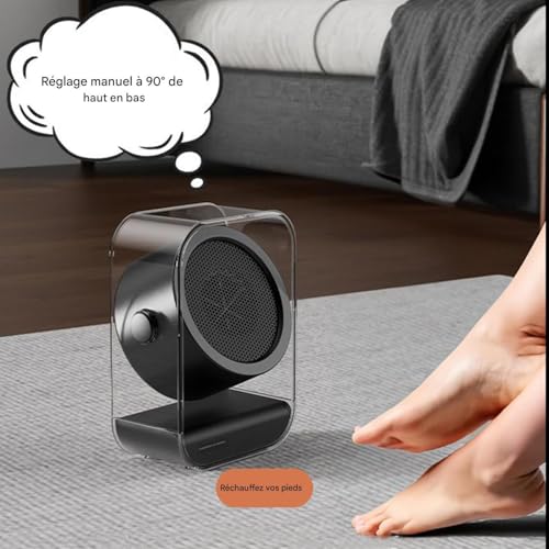 Chauffage rapide portable contre le froid dans la salle de bain