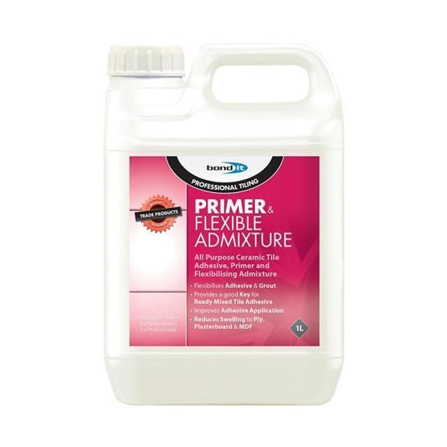 ARA CHOICE Bond It Tile Primer Flexible Admixture Tiling Wall Floor Prime Preparation All Purpose Ceramic Tile Primer Flexibilising Admixture (1L)