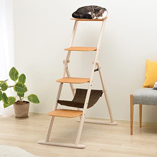 Escalera plegable para gato 49.5 pulg miniatura 2