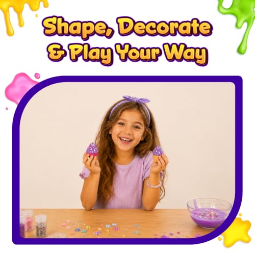 Image of PW Scented Mini Butter Slime Kit for Kids with Charms, 3-10 Years