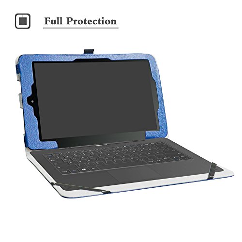 Rca 10 Viking Pro/Viking Ii/Cambio W101 V2 Case,Mama Mouth Pu Leather Folio Stand Cover For 10 Inch Rca 10 Viking Pro/Viking Ii/Cambio W101 (V2) 10.1" 2-In-1 Tablet,Dark Blue #TOP2
