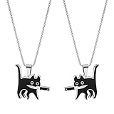 Perfektes Geschenk: Diese Halskette ist eine tolle Geschenkidee für alle, die Katzen lieben oder eine Hauskatze besitzen. Es ist perfekt für jeden Anlass, einschließlich Geburtstage, Feiertage oder einfach so.