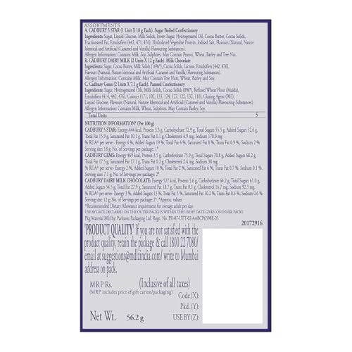 Image of Cadbury Celebrations Chocolate Gift Pack,(Pack Of 16),56.2 Gram