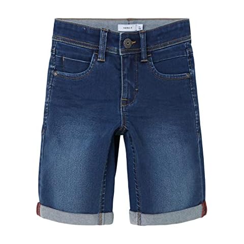 Name IT NOS Jungen Shorts Nkmsofus Dnmtax 2012 Long Noos, Blau (Medium Blue Denim), (Herstellergröße: 146) Cover