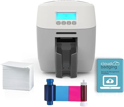 Magicard 600 Duo ID Card Printer Dual-Sided + Supplies
