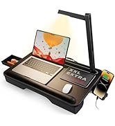 Amazon.co.jp: SAIJI ラップデスク 折りたたみテーブル LEDライト付け