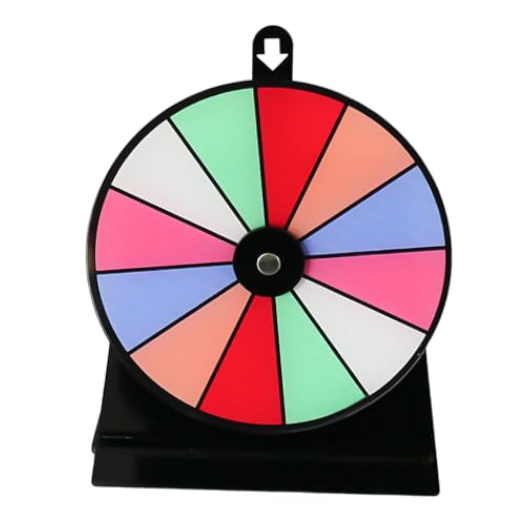 Colored Rotating Wheel Party Supplies Roulette Wheel for Events