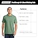 SPORT-TEK Unisex PosiCharge Tri-Blend Wicking Polo | Short Sleeve Collared Shirt for Men & Women, Casual Top for Work & Golf