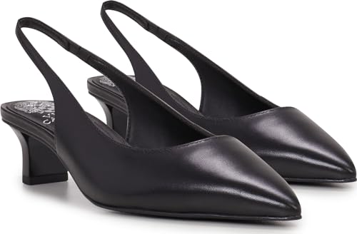 Vince Camuto Women's Pilar Slingback Kitten Heel Pump, Black, 5 by Vince Camuto - Used condition - Image 7