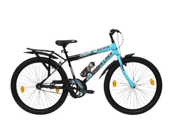 Avon. Shaka Laka 24T Bicycle with Integrated Carrier and V Brakes for 10-12 Years-picture-16