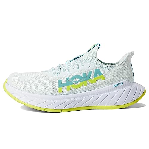 HOKA Tênis masculino Carbon X 3, Billowing Sail Evening Primrose, 38