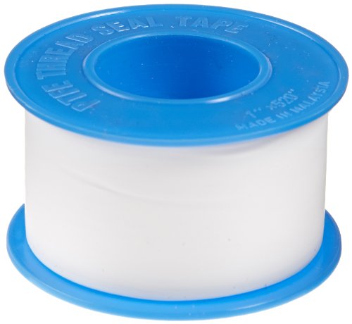 Dixon Valve TTB100 PTFE Industrial Sealant Tape, -212 to 500 Degree F Temperature Range, 3.5mil Thick, 520
