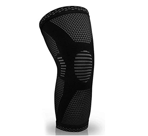 MONTEM Knee Compression Sleeve Support Brace - Mens & Womens - Knee Support for Weightlifting, Soccer, Basketball, Running, Volleyball, Gym - Arthritis, ACL, Meniscus Tear, Joint Pain Relief - SINGLE PACK, X-Large