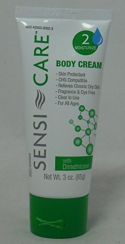 Sensi-Care Moisturizing Body Cream – 3 oz Tube (5 Pack)
