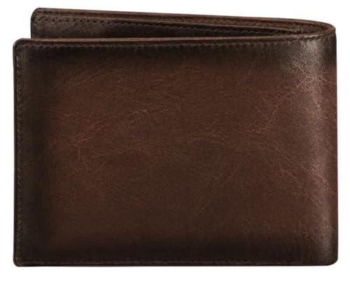 WildHorn Rfid Protected Leather Wallets For Men I 3 Card Slots I 2 Secret Card Slots I 1 Coin Pocket & 2 Currency Compartments, Brown 5 41ZmTnLHH8L
