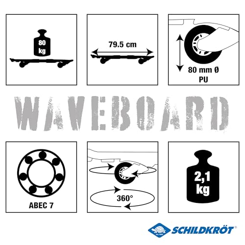 Schildkröt® Waveboard Good Vibes Graffiti