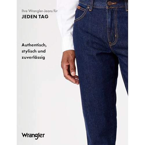 WRANGLER - Jeans Herren - Authentic Straight Fit - Texas - Darkstone – Ansicht 6