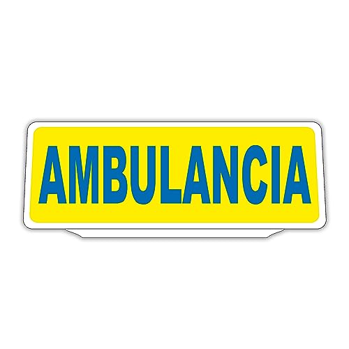 Clip panneau réfléchissant visière pare-soleil pour ambulance et véhicule d'urgence