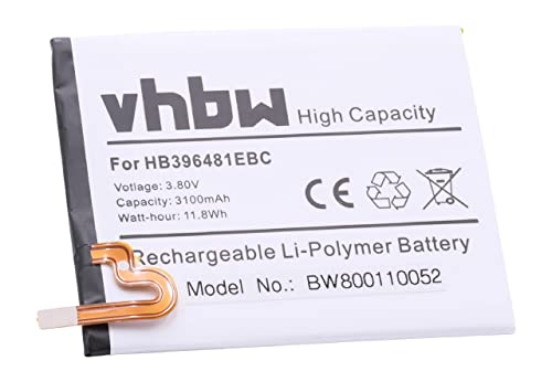 Batteria ad alta potenza | Capacità: 3100 mAh | Tensione: 3,8 V | Energia: 11,78 Wh | Tipo di cella: Li-Poly