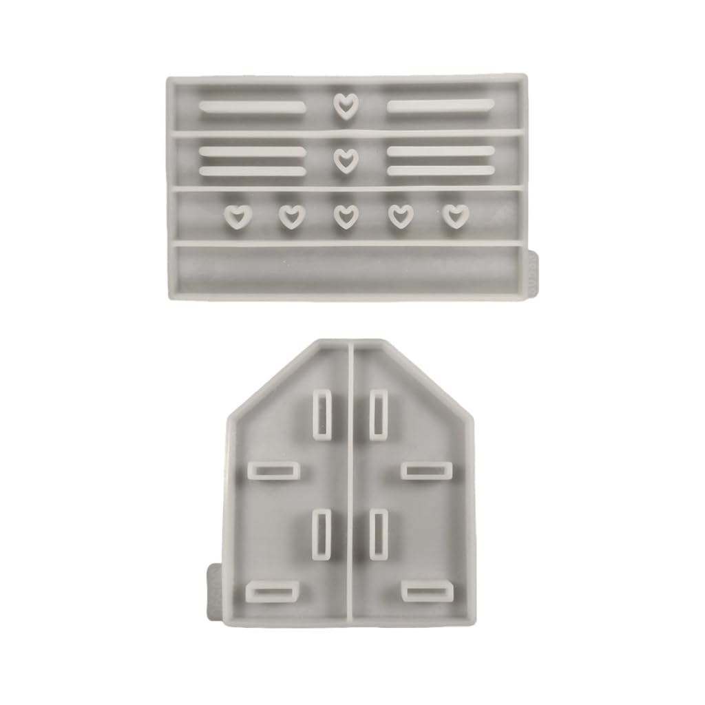 Moule silicone résine époxy de rangement pour créer des supports