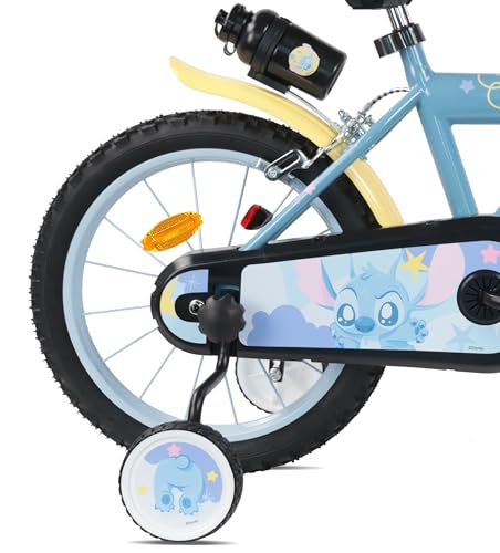 Vélo 16 pouces Stitch avec 2 freins et stabilisateurs - 5