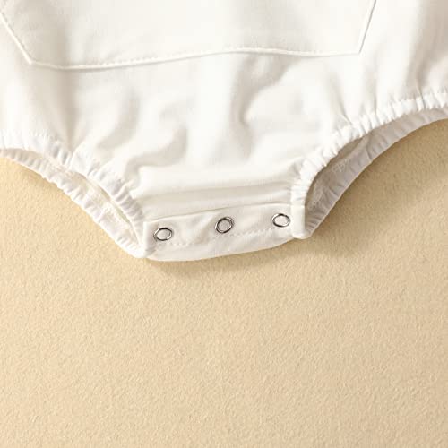 Uskidkk Unisex Baby Boy Girl Romper Oversized Hoodie Sweatshirt Long Sleeve Top Warm Fall Clothes (Pink, 3-6 Months) #TOP6