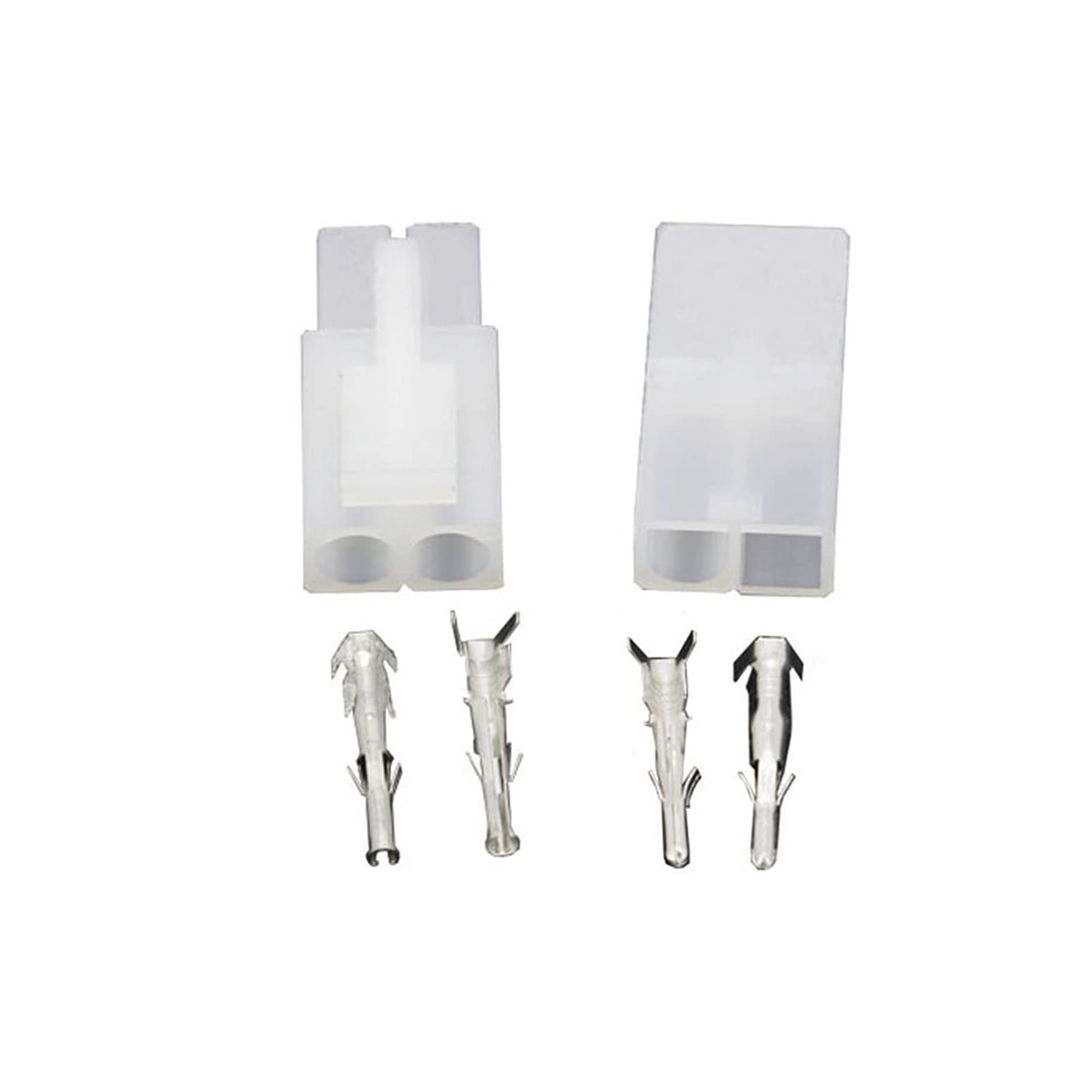 100 Sets 2-Pin L6.2-2p Conector Conector Masculino y Hembra Conector de Acoplamiento de Aire 6.2mm Conector eléctrico de Tono
