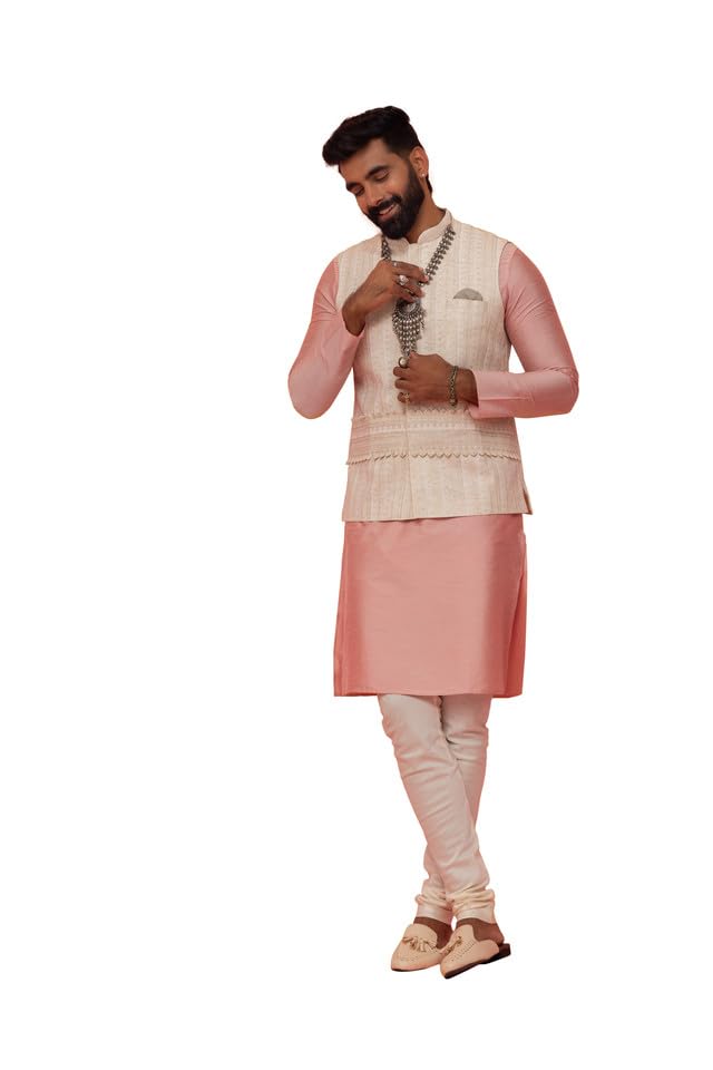 Ensemble veste pour homme crème XL KISAH pour un style élégant