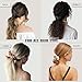 IVARYSS Satin Scrunchies for Girls, Soft Than Silk for Hair, Fashion Ties and Bands for Thin | Thick Hair Styling, 16 Pack (Multi-Pink)