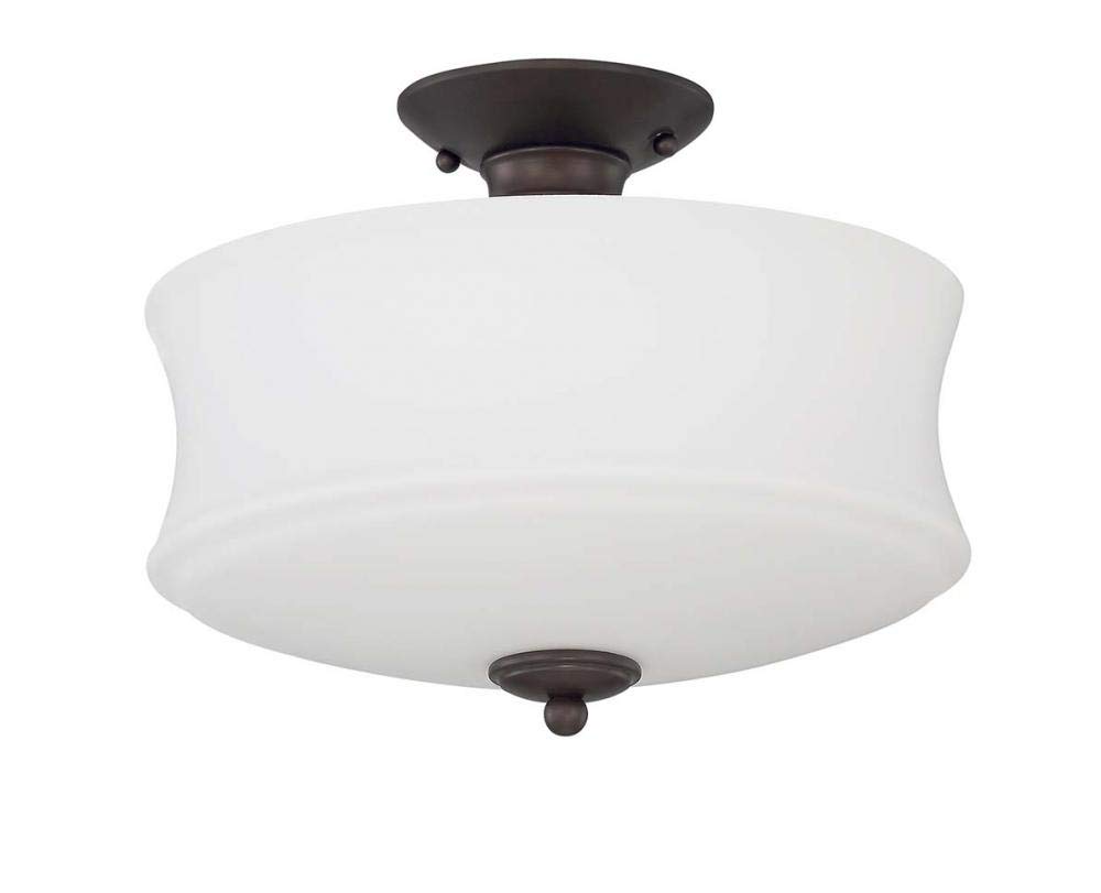 LUMINANCE F20005-64 Semi Flush Mount,Amala,3 Lights