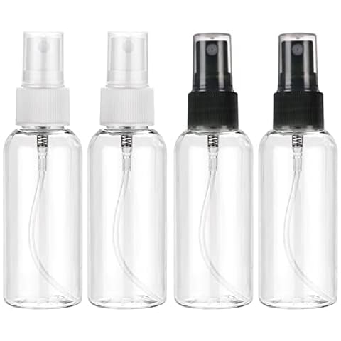 Phomanttonary 4 Piezas Botellas de Spray de Plástico Cover