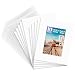 Golden State Art, Pack of 10 White Pre-Cut 8x10 Picture Mat for 5x7 Photo with White Core Bevel Cut Mattes Sets. Includes 10 High Premier Acid Free Mats & 10 Backing Board & 10 Clear Bags