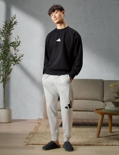 Image of adidas Mens Cotton M Feelcozy Swt Crew Neck Sweatshirt