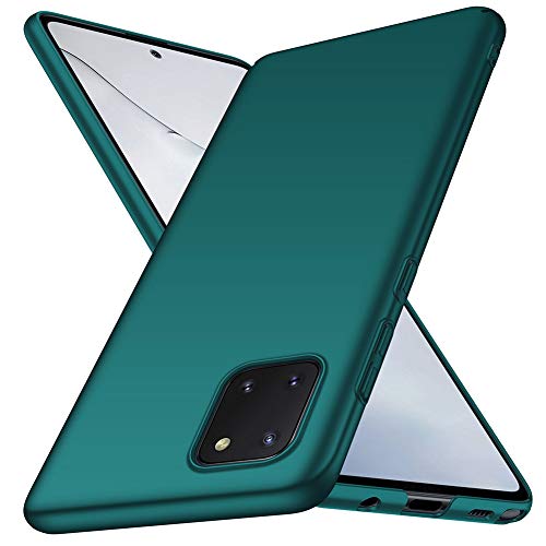 ORNARTO Funda Samsung Note 10 Lite, Carcasa [Ultra-Delgado] [Ligera] Mate Anti-arañazos y Antideslizante Protectora Sedoso Caso para Samsung Galaxy Note 10 Lite(2020) 6,7 Pulgadas Verde