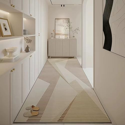 Tapis de couloir doux antidérapant pour sécuriser et décorer l'entrée