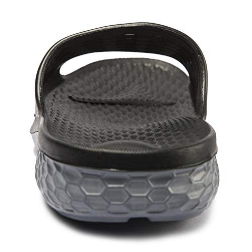 Men's Shower Sandals Antislip Quick Dry Bath Slippers Flats Gym and Pool Slides College Dorm Shoes4