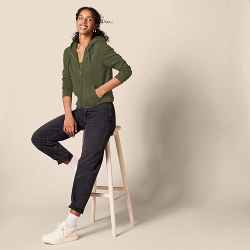 Amazon Essentials womens Fleece Full-Zip Hoodie (Available in Plus Size) - Image 6