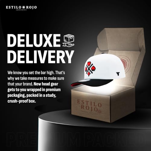 Image of Ferreti Hats FT31 White 4 Cards Snapback Baseball Cap for Men & Women - Premium Adjustable Poker Hats, Gorra para Hombre y Mujer