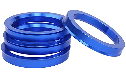 Image of 56.1 to 63.4 Hub Centric Rings (Pack of 4) Aluminium Alloy Wheel Center Rings Hubrings 63.4 to 56.1 ID=56.1mm OD=63.4mm