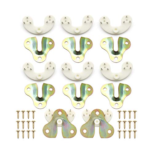 Ganchos para Colgar Cuadros, LNSYSNS 16 Piezas Ganchos Para Fotos Imagen sin Rastro Se Utiliza Para Colgar Marcos de Cuadros, Relojes Kit Para Colgar Cuadros ( Blanco ) Cover