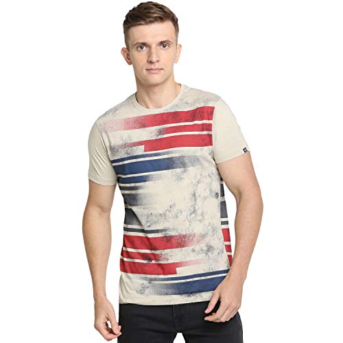 Image of Pepe Mens Round Neck Printed T-Shirt