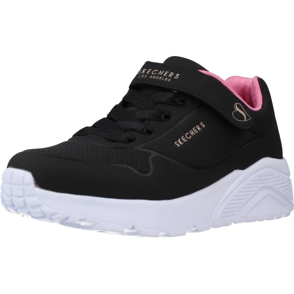 Skechers Mädchen Uno Lite Vendox sports shoes,sneakers, Schwarz, 35 EU