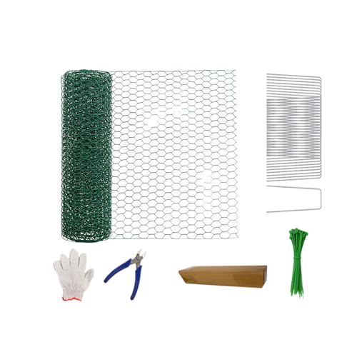 Clôture en métal enduit premium pour délimitation de jardin durable
