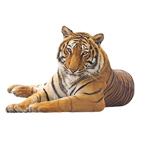 Vinilo decorativo BooDecal Lying Tiger 22x15 pulgadas miniatura 1