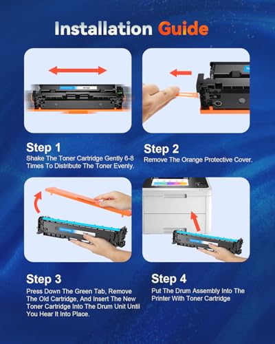 Toner 414A W2020X compatible HP Color Laserjet Pro MFP M479fdw M454dw