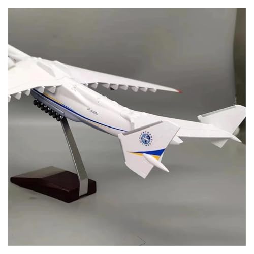 LIUSANG Skala samolotu 42 cm 1/200 dla Antonov AN-225 Mriya samolot transportowy symulacja samolot żywica plastikowy model nadaje się do wyświetlania