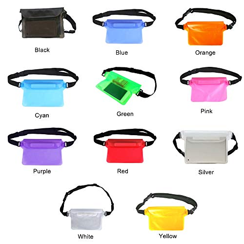 Docooler À prova d 'água de Natação Ao Ar Livre À Deriva Bolsa Saco Seco PVC Cintura Telefone Capa