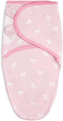Miniatura 9 de SANDJEST Manta para bebé, 0-3 meses, saco de dormir de algodón con brazos, mantas para recién nacido Rainbow - Checker - Patrón (Pack 3),Arco