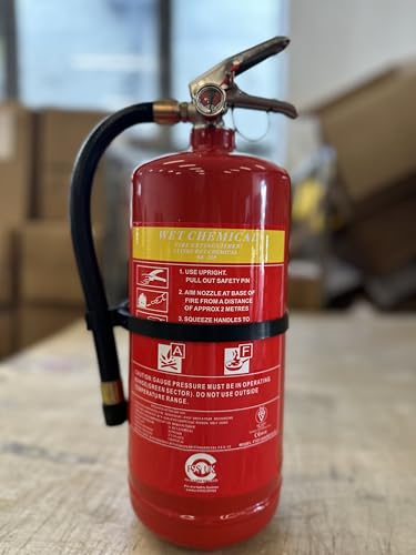 FSS UK Premium 3 Litre Wet Chemical FIRE Extinguisher. Ideal