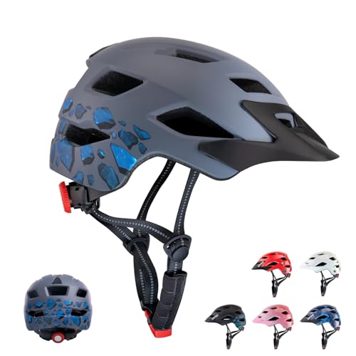 SIFVO Kids Bike Helmet for Boys & Girls Ages 3-5-8-14,Lightweight Adjustable Bicycle Helmet with Visor & Reflective Strap，CPSC Certified for Cycling, Skating, Scooters, from Toddler to Youth，2 Sizes